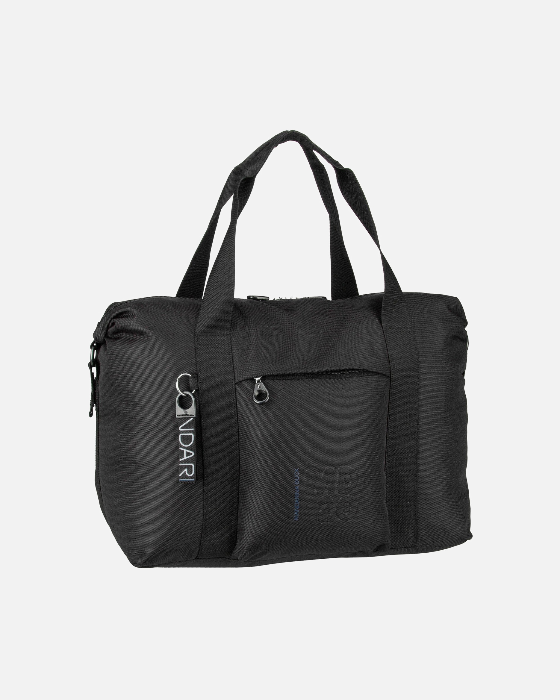 Reisetasche für Weiblich Mandarina Duck Sporttasche MD20 Duffle QMT11 Black