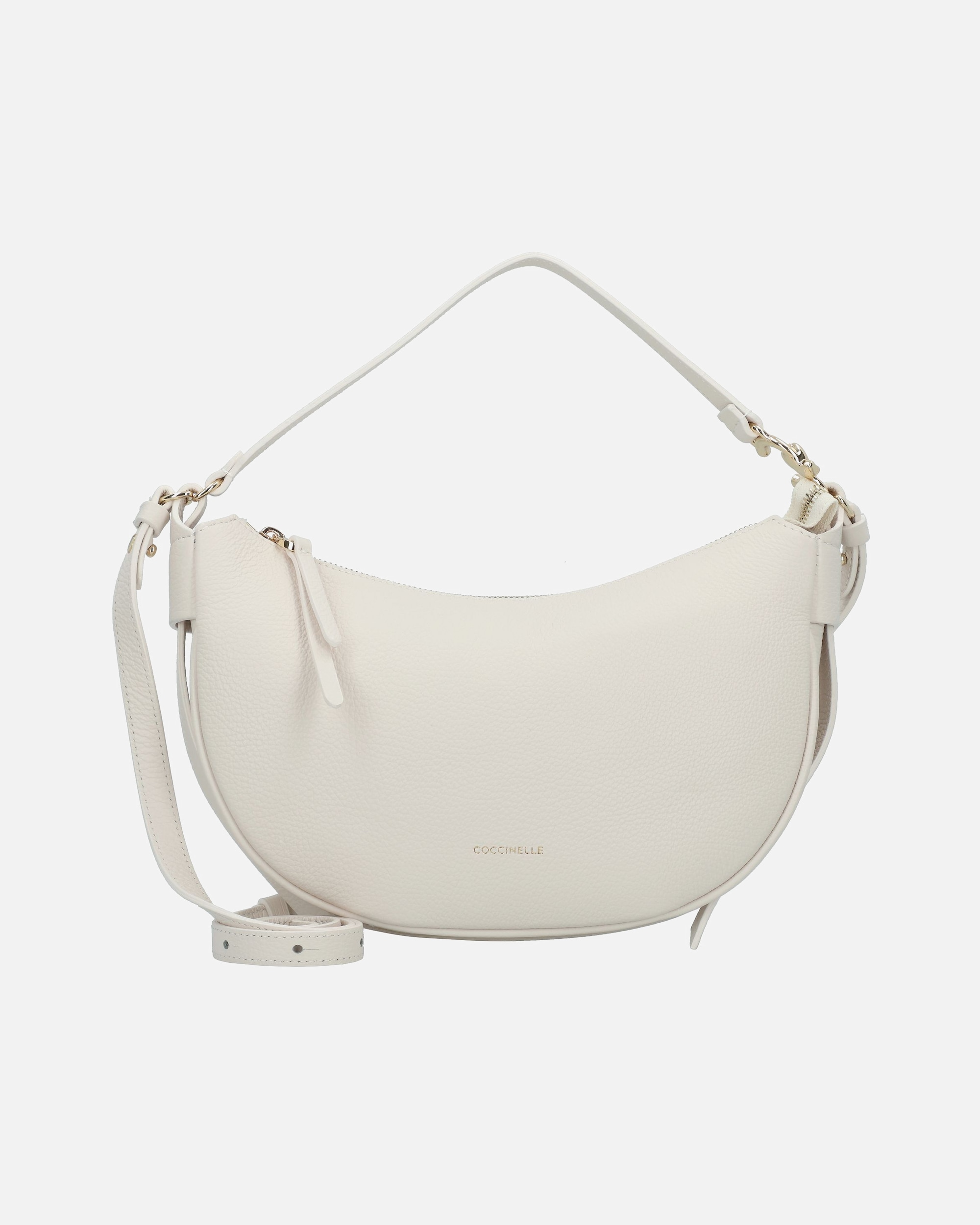 Clutch für Weiblich Coccinelle C-Easy Schultertasche blanco