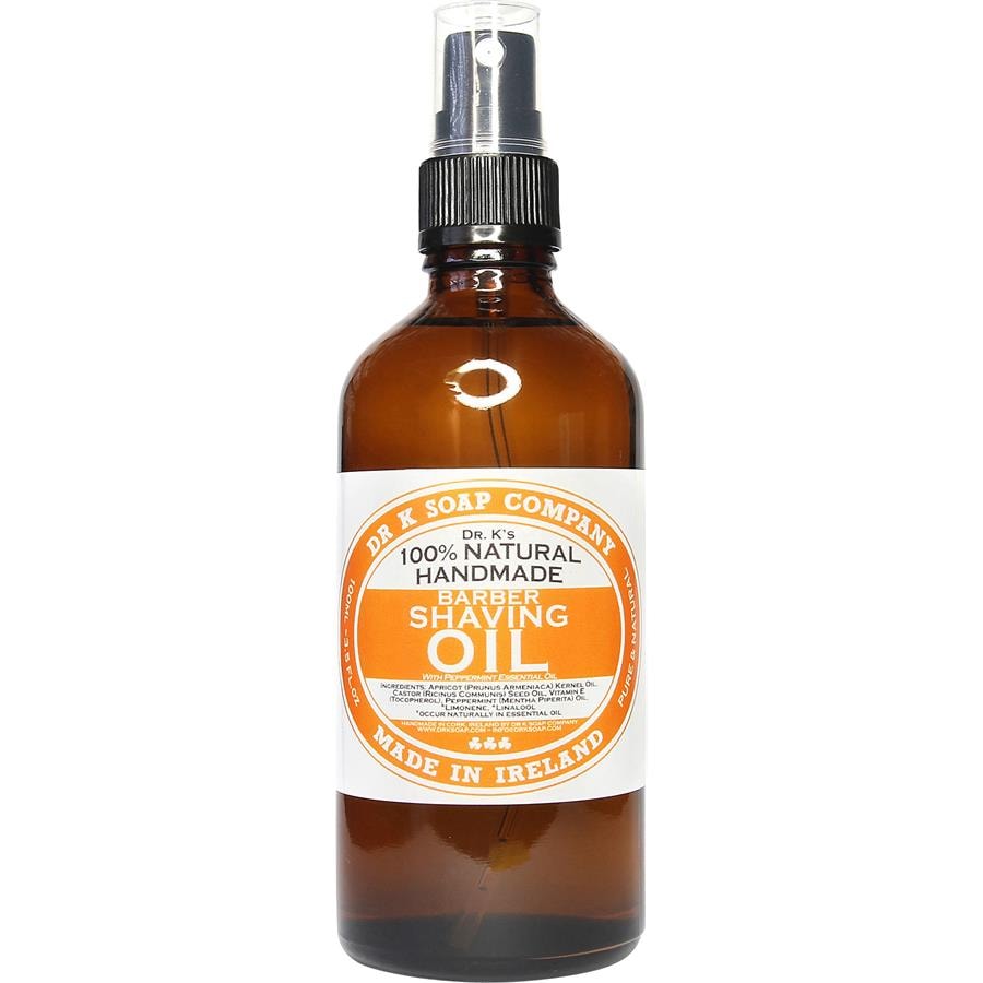Dr. K Soap Company Peppermint Shaving Oil 100 ml Herren
