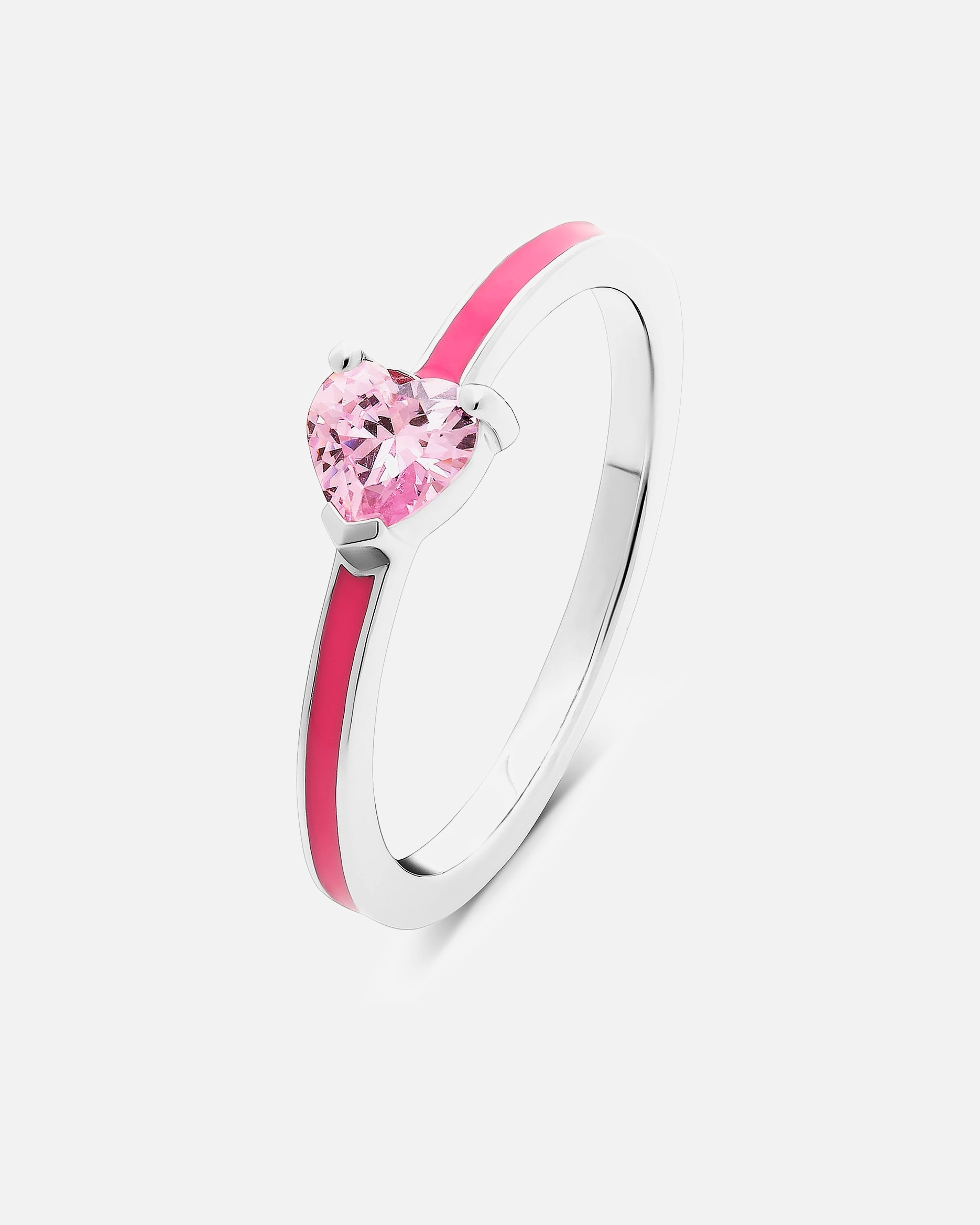 Ring für Weiblich Jette Damenring 925er Silber, recycelt, Emaille 53