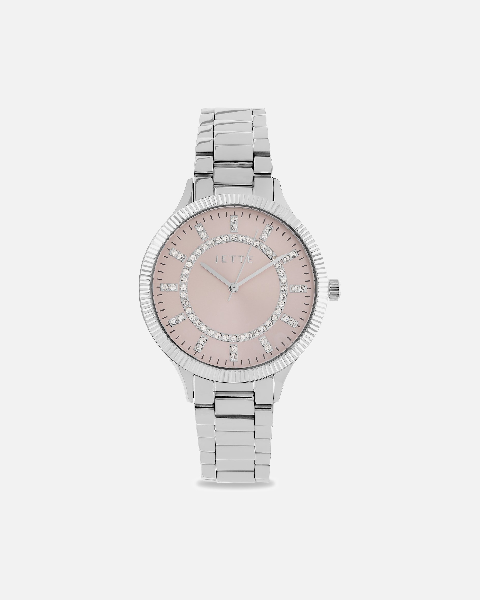 Uhr für Weiblich Jette Damenuhr Edelstahl silber