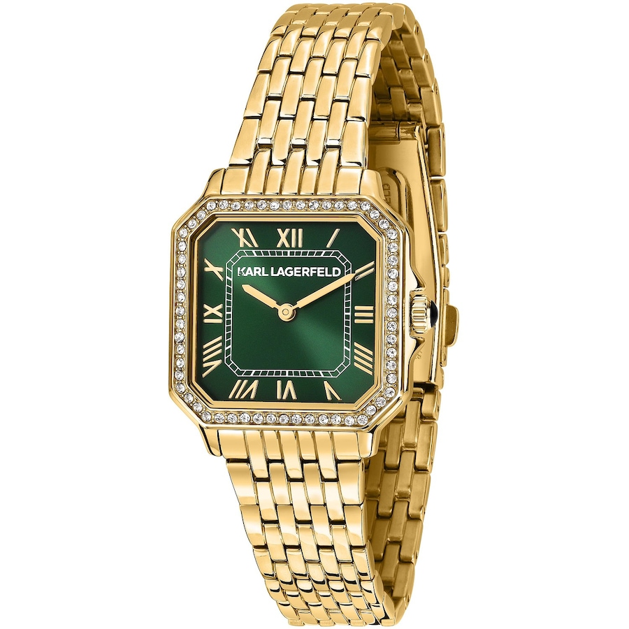 Karl Lagerfeld Damenuhr Edelstahl Damen