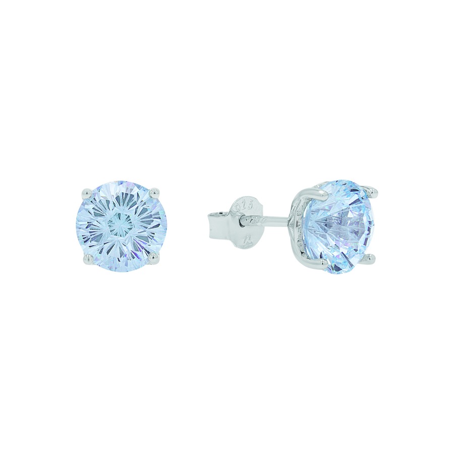 amor Ohrstecker Blau Damen