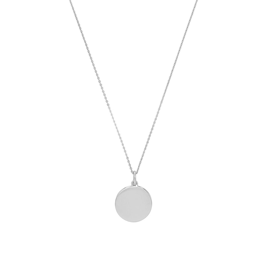 amor Kette mit Anhänger Silber Weiss Damen