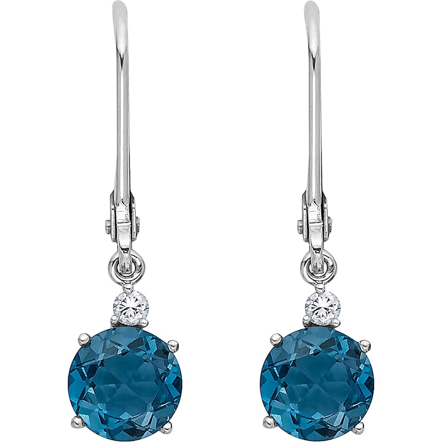 CHRIST Ohrhänger 585er Weißgold One Size Damen