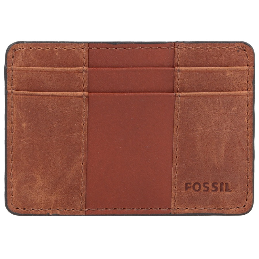 Fossil Everett Kreditkartenetui braun Braun Herren