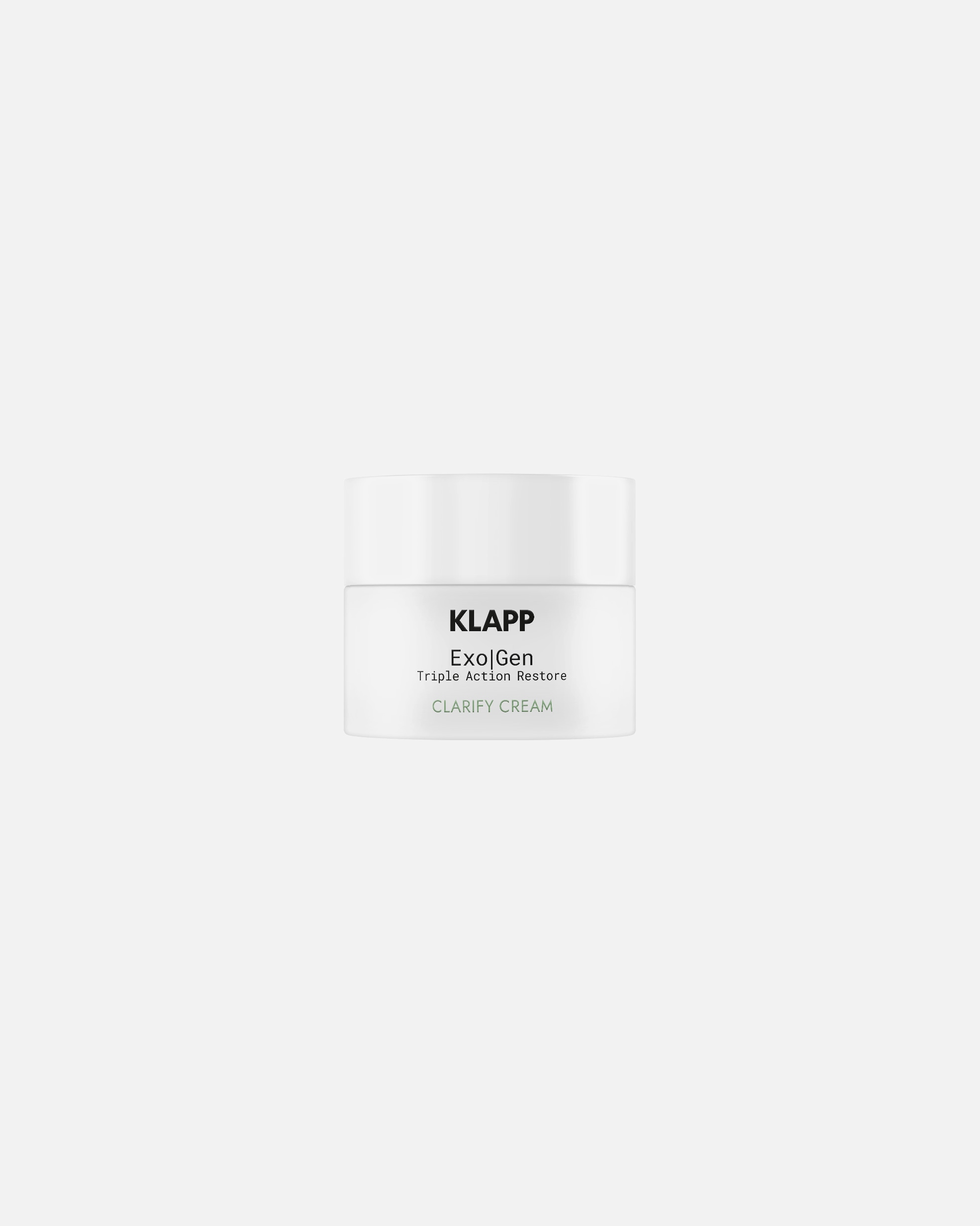 Gesichtscreme für Unisex Klapp Exo|Gen Triple Action Restore Clarify Cream 50 ml