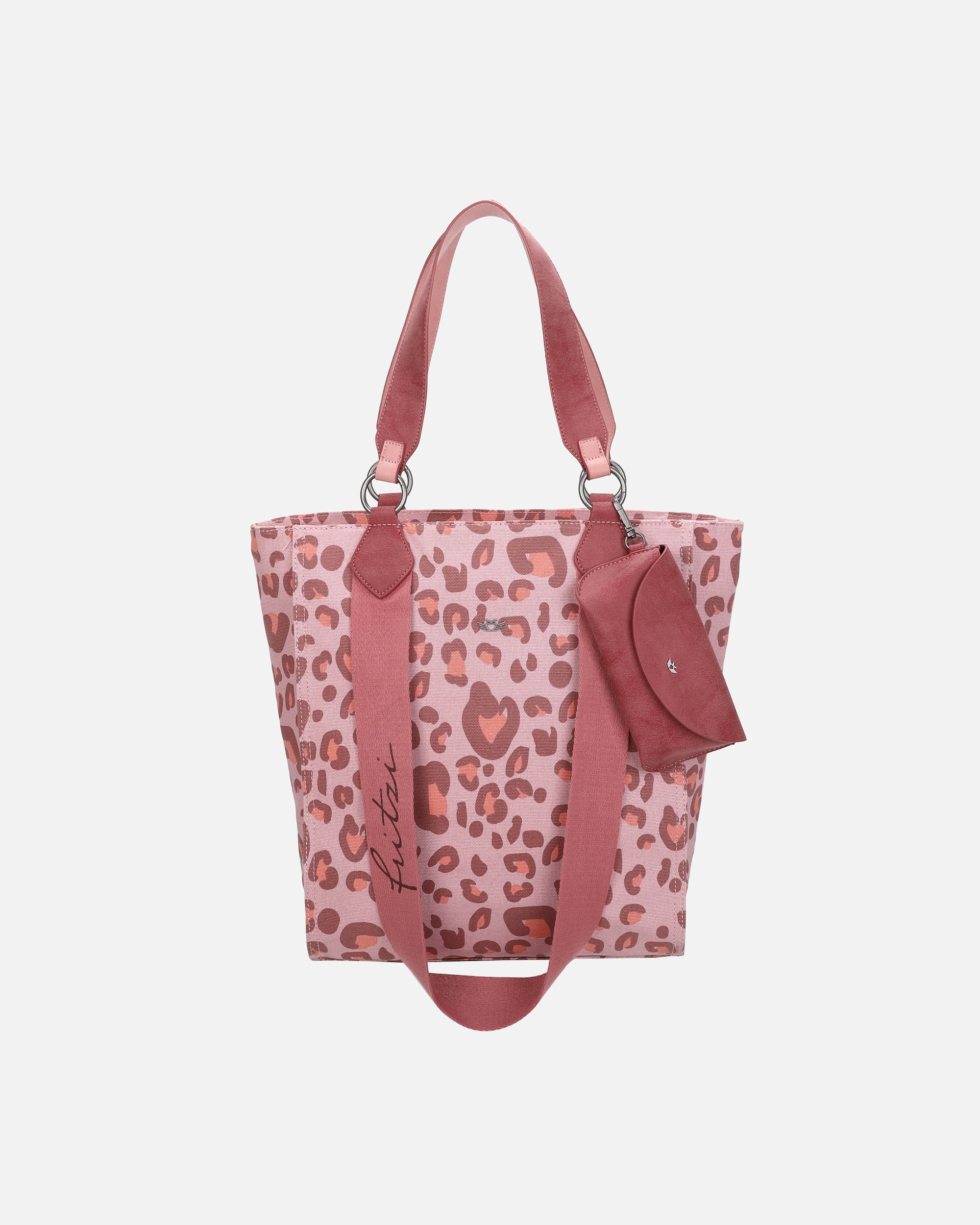 Tasche für Weiblich Fritzi aus Preußen Schultertasche Izzy02 mit abnehmbarem Brillenetui rot