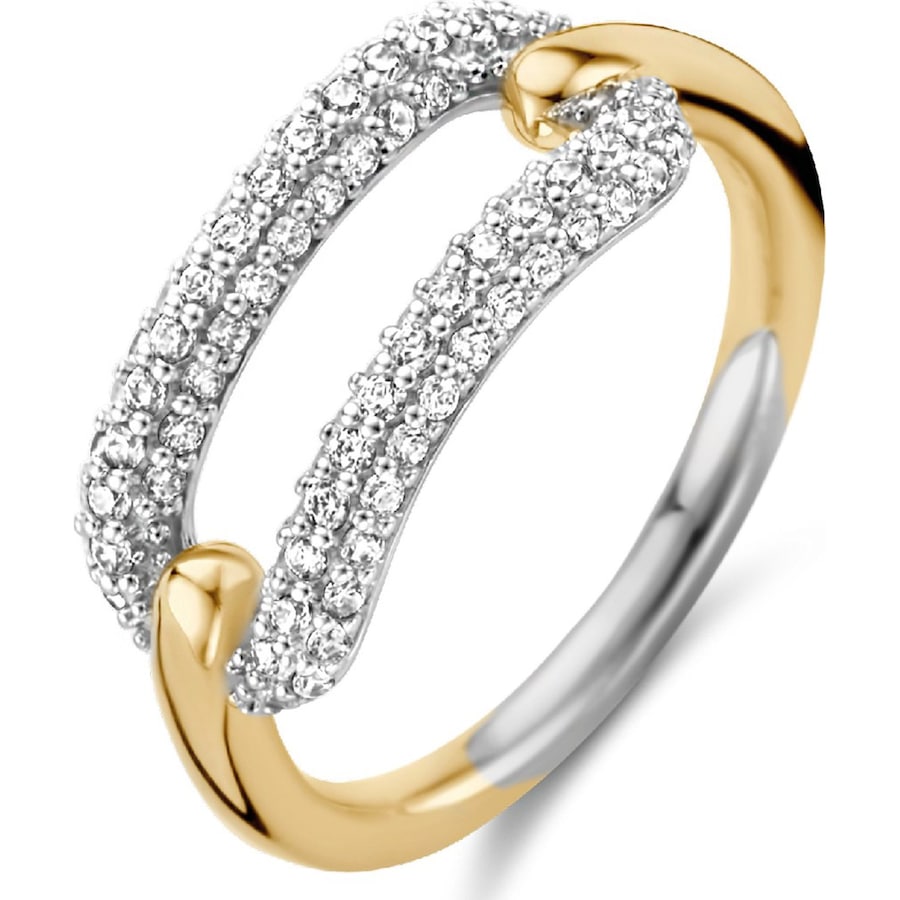 TI SENTO - Milano Damenring 925er Silber 56 Damen