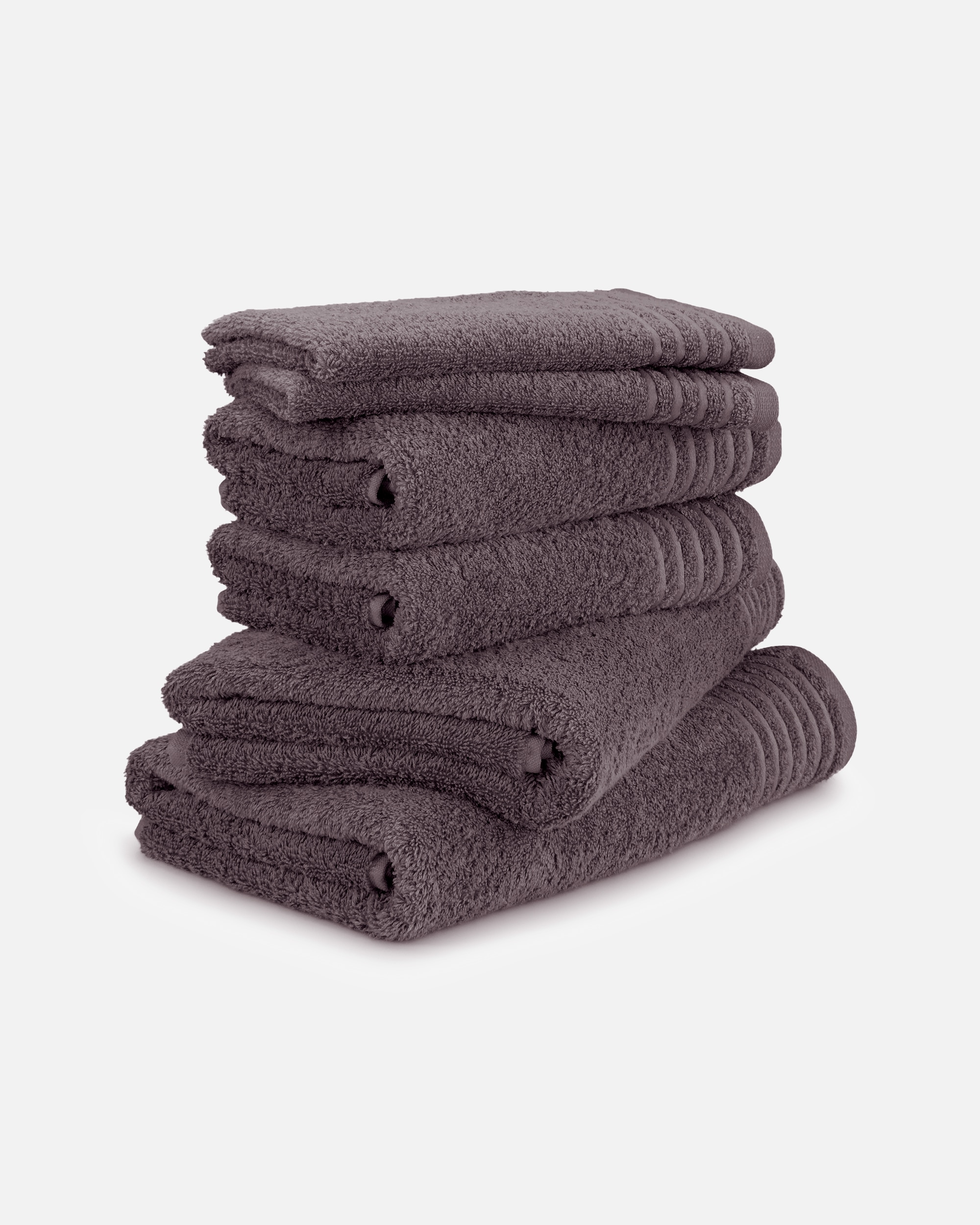 Handtuch für Unisex Möve Handtuchset New Classic 6-TLG graphite