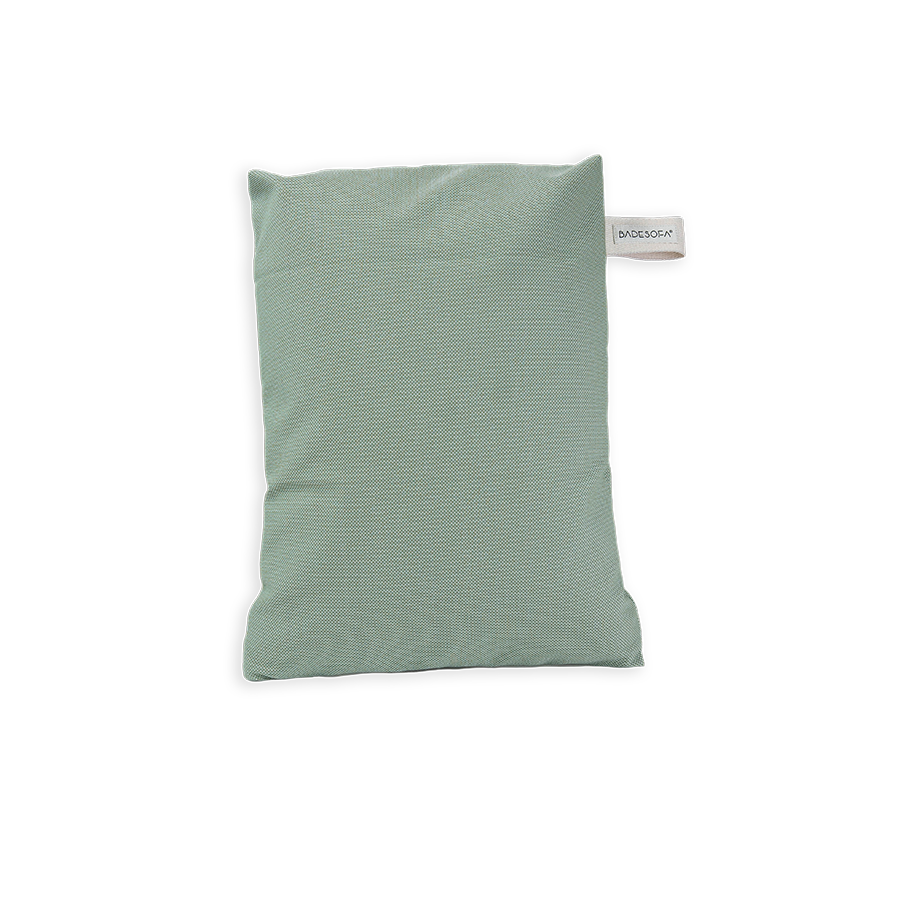 Badesofa Badewannenkissen Sitzkissen Grün Grau