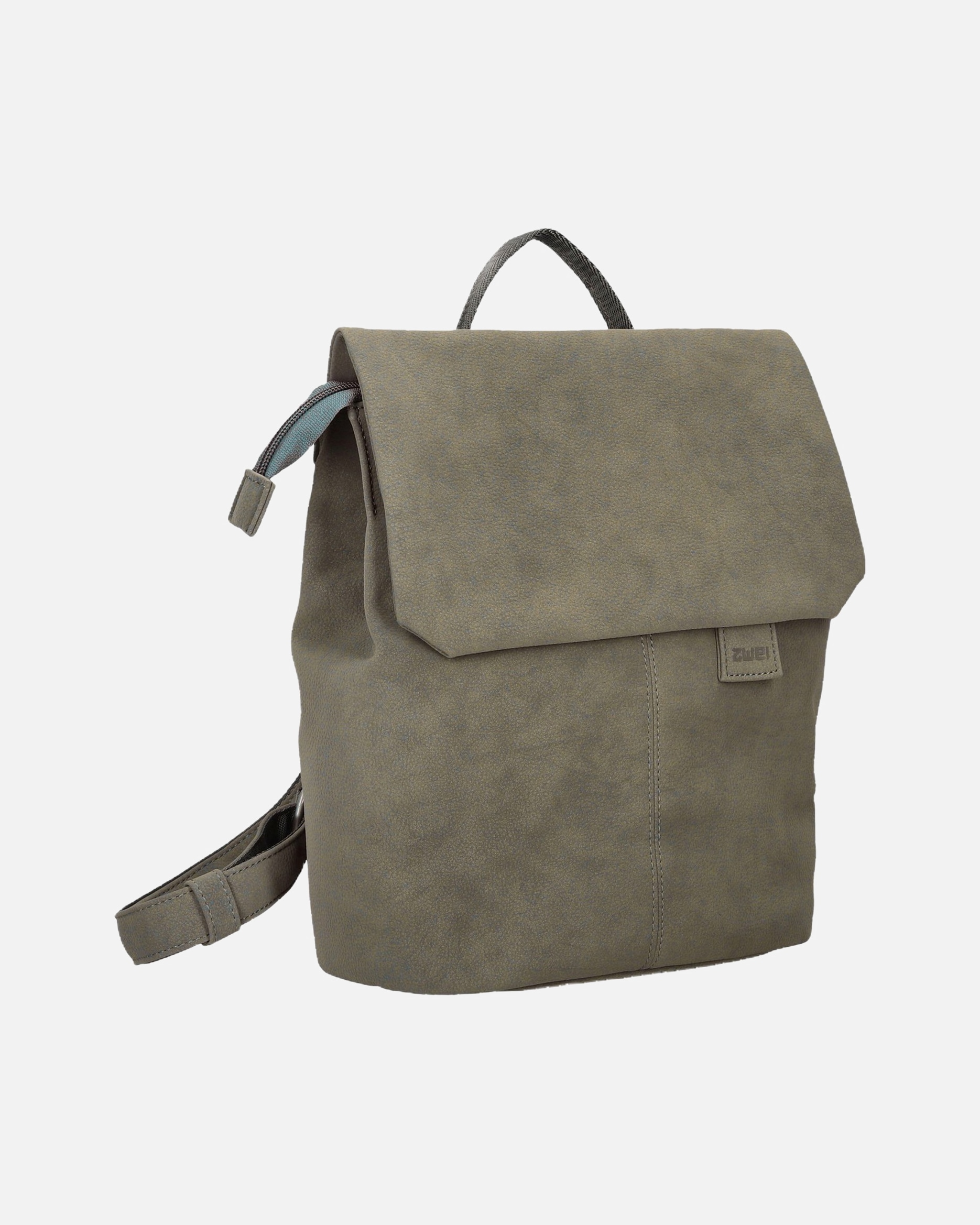 Rucksack für Weiblich ZWEI Rucksack Mademoiselle MR8 Nubuk-Mud