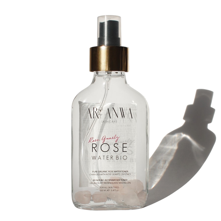 ARI ANWA Skincare Rosenquarz Rosenwasser Spray 100 ml Weiss Damen