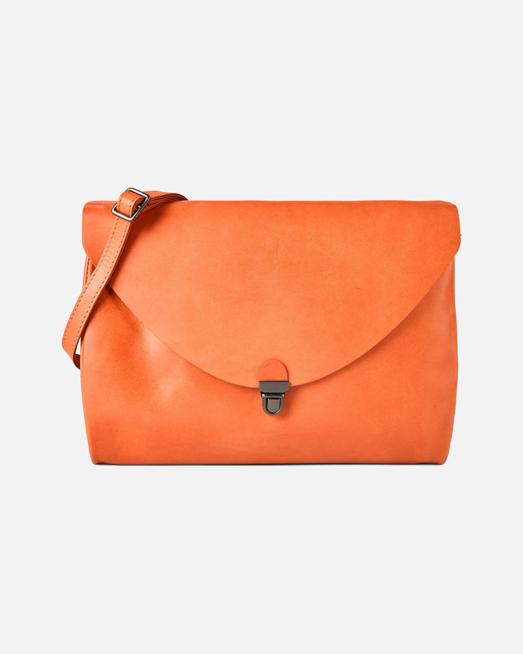 Rucksack für Weiblich Harold's Bodybag Fold Handbag Clutch L FO3 indian red