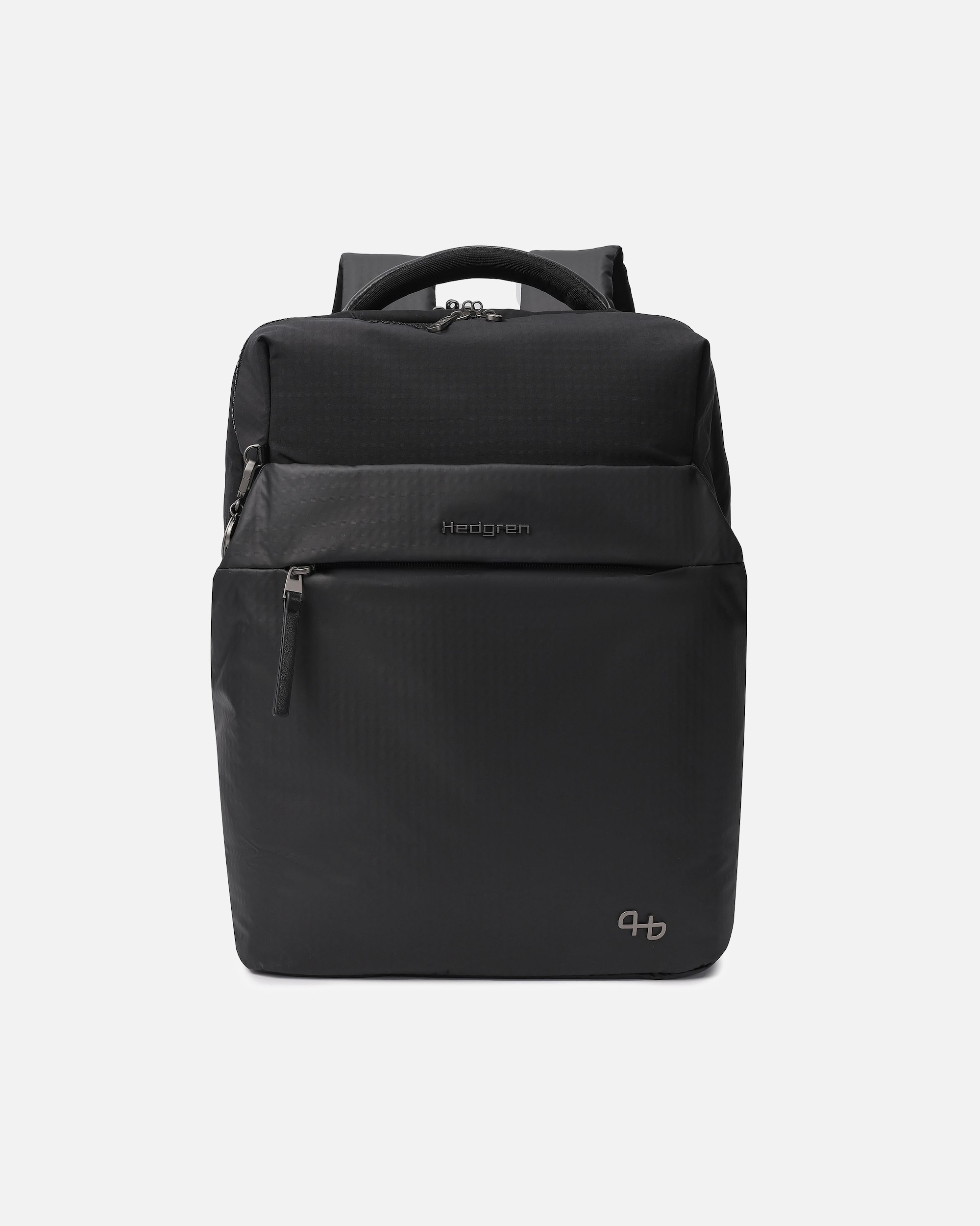 Rucksack für Männlich Hedgren Furo Tabi Reiserucksack mit Dehnfalte RFID 40 cm Laptopfach black