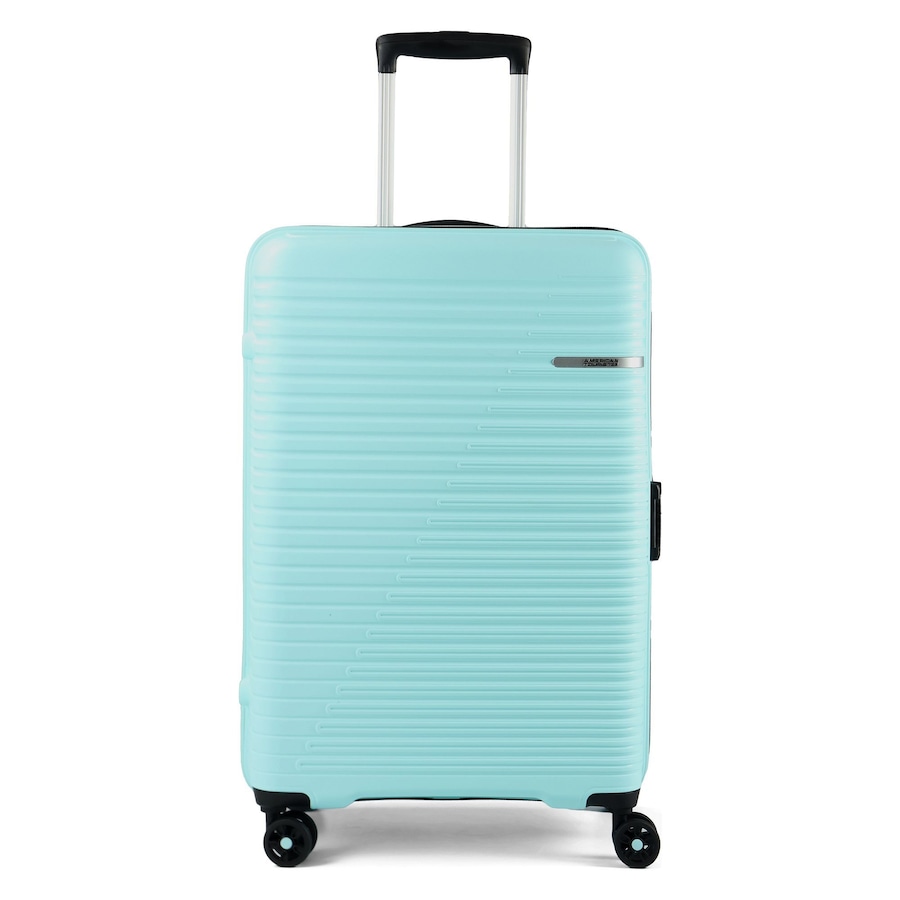 American Tourister Liftoff 4 Rollen Trolley 67 cm mit Dehnfalte summer blue Petrol Herren