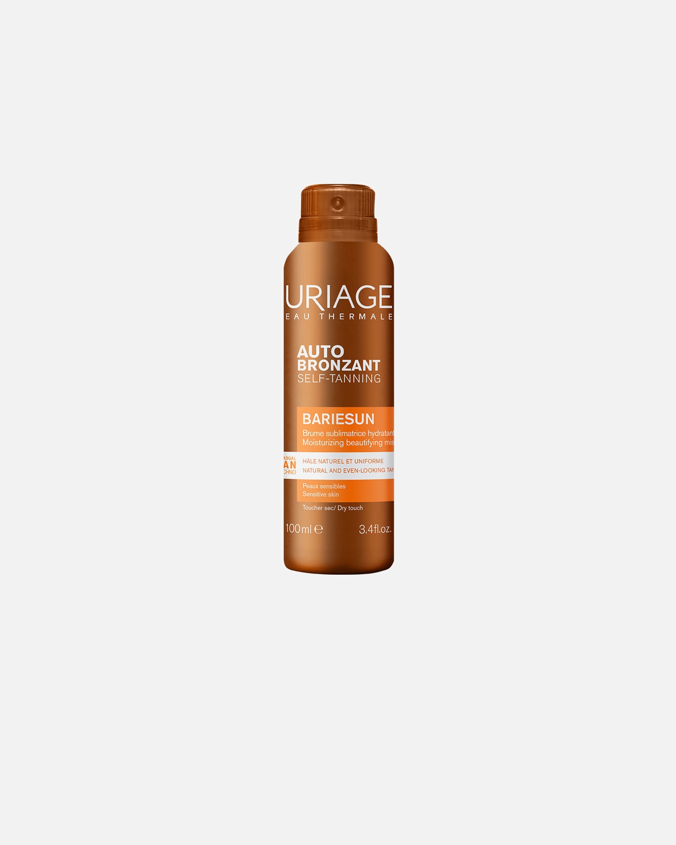 Selbstbräuner für Unisex Uriage BARIÉSUN Selbstbräunungs-Thermalspray 100 ml