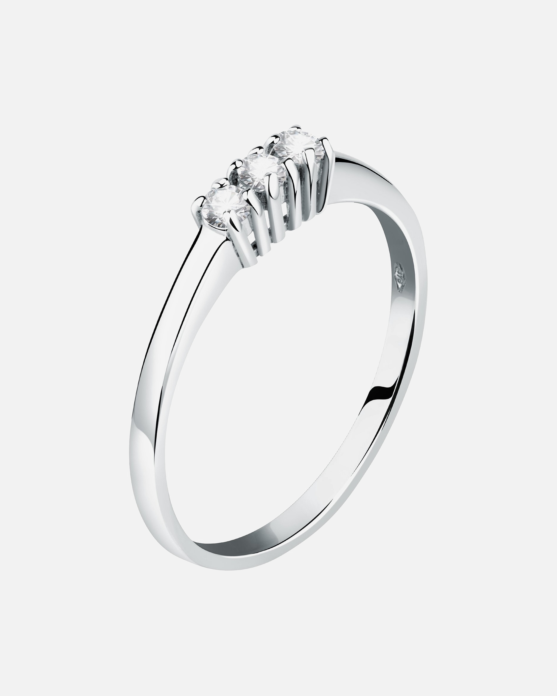 Ring für Weiblich CHRIST Damenring 375er Weißgold 58