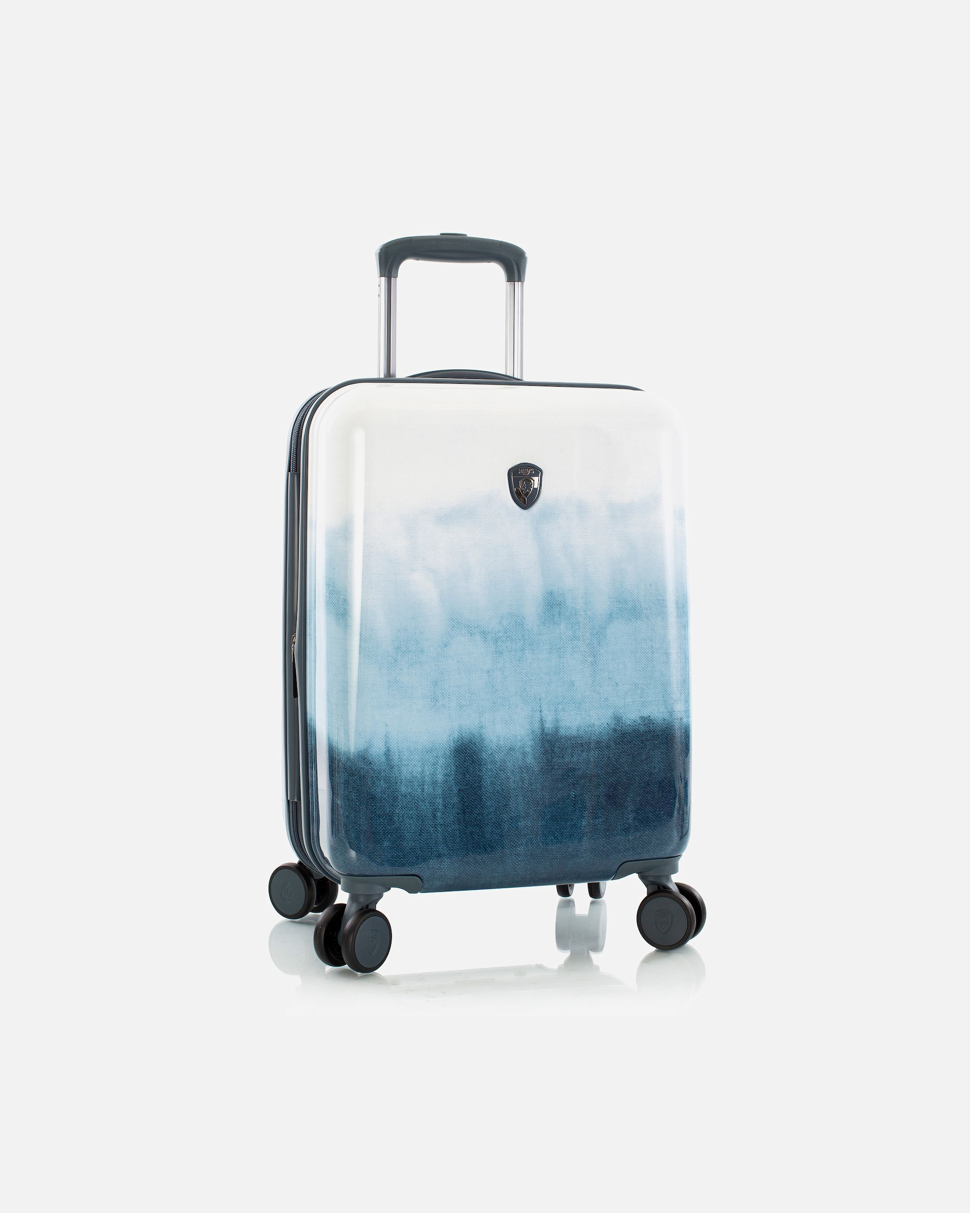 Handgepäckkoffer für Männlich Heys Black Camo 4 Rollen Kabinentrolley S 53 cm mit Dehnfalte blue