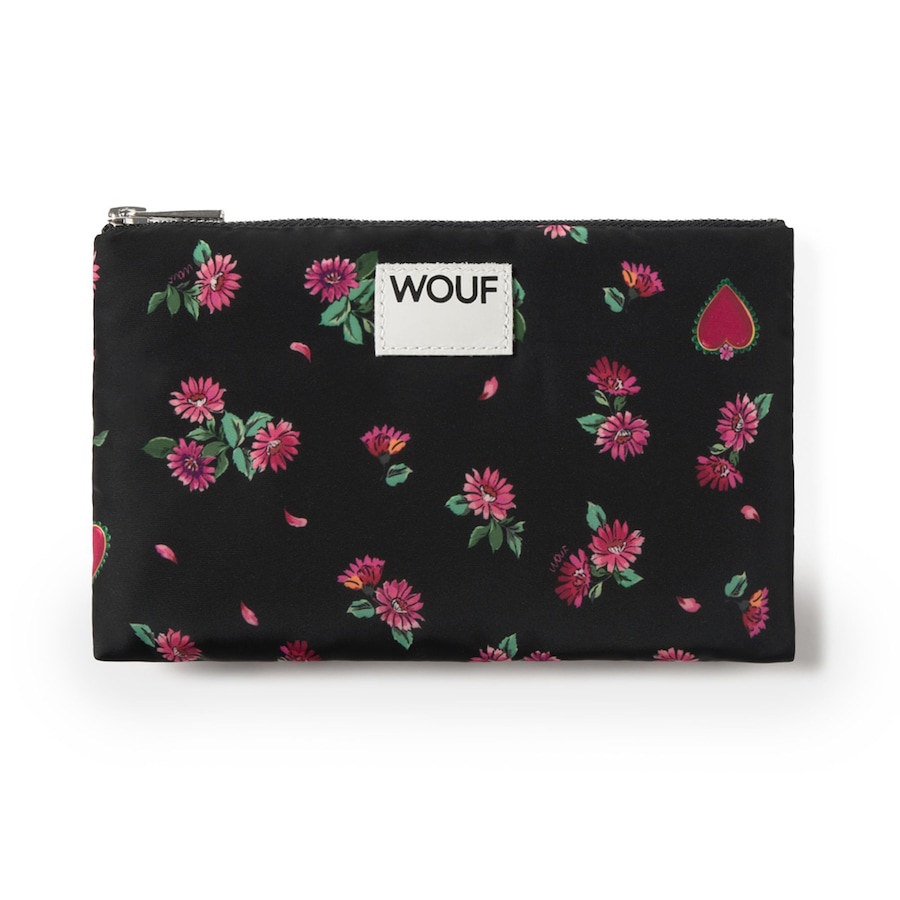 Wouf Studio Kosmetiktasche bloom Schwarz Damen