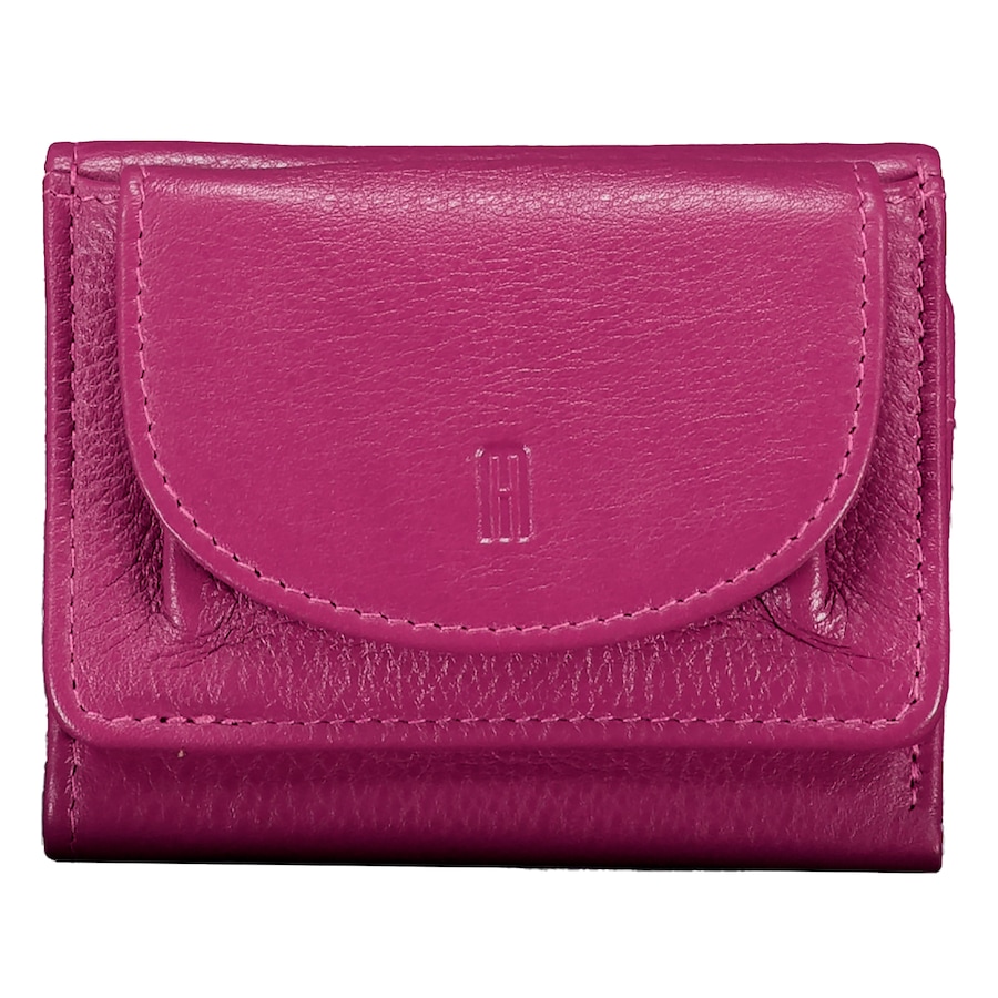 Hausfelder Manufaktur Geldbörse Nappa mit RFID-Schutz Pink Damen