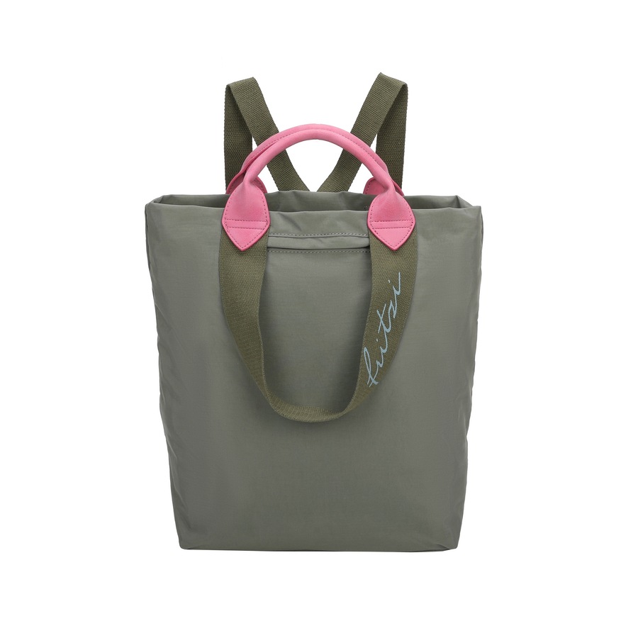 Fritzi aus Preußen Rucksack Ju in modischem Design grün Hellbraun Damen