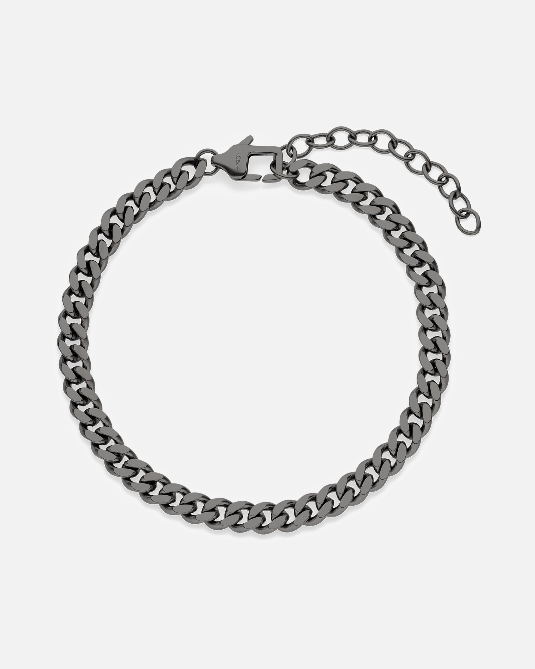 Armband für Männlich s.Oliver Armband Edelstahl grau