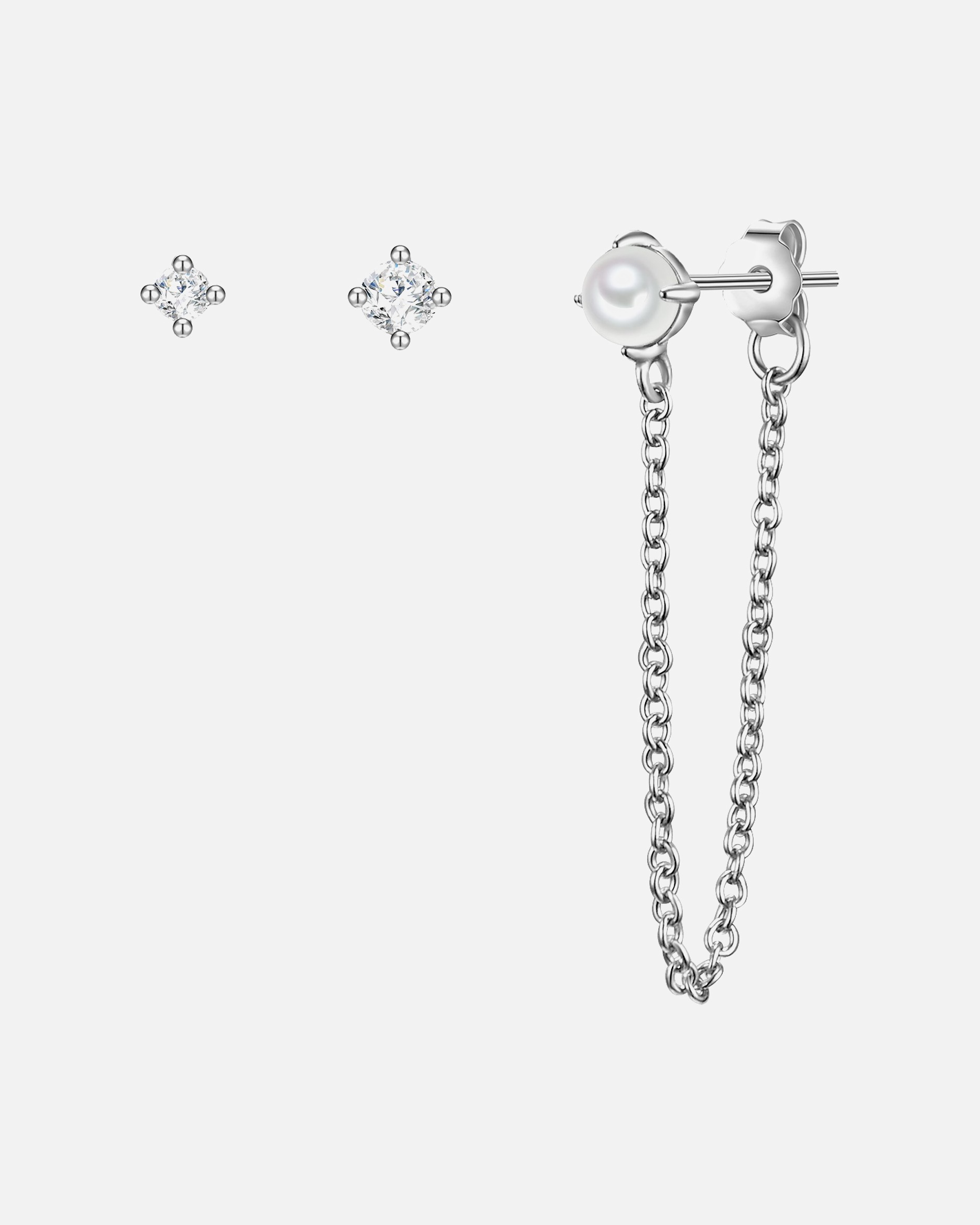 Ohrringe für Weiblich Glanzstücke München Ohrstecker 925er Silber silber