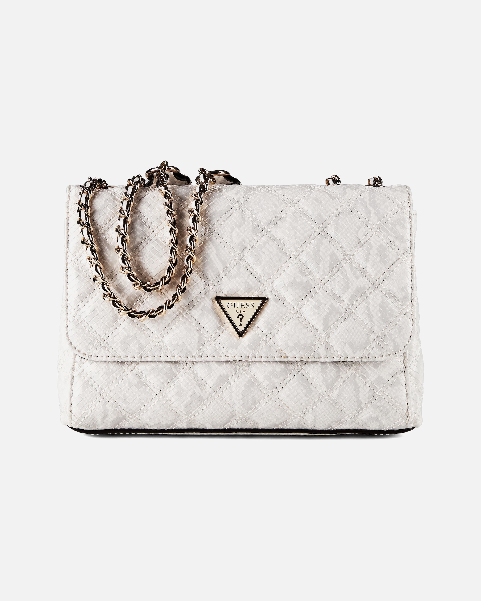 Umhängetasche für Weiblich Guess Giully II Schultertasche off white