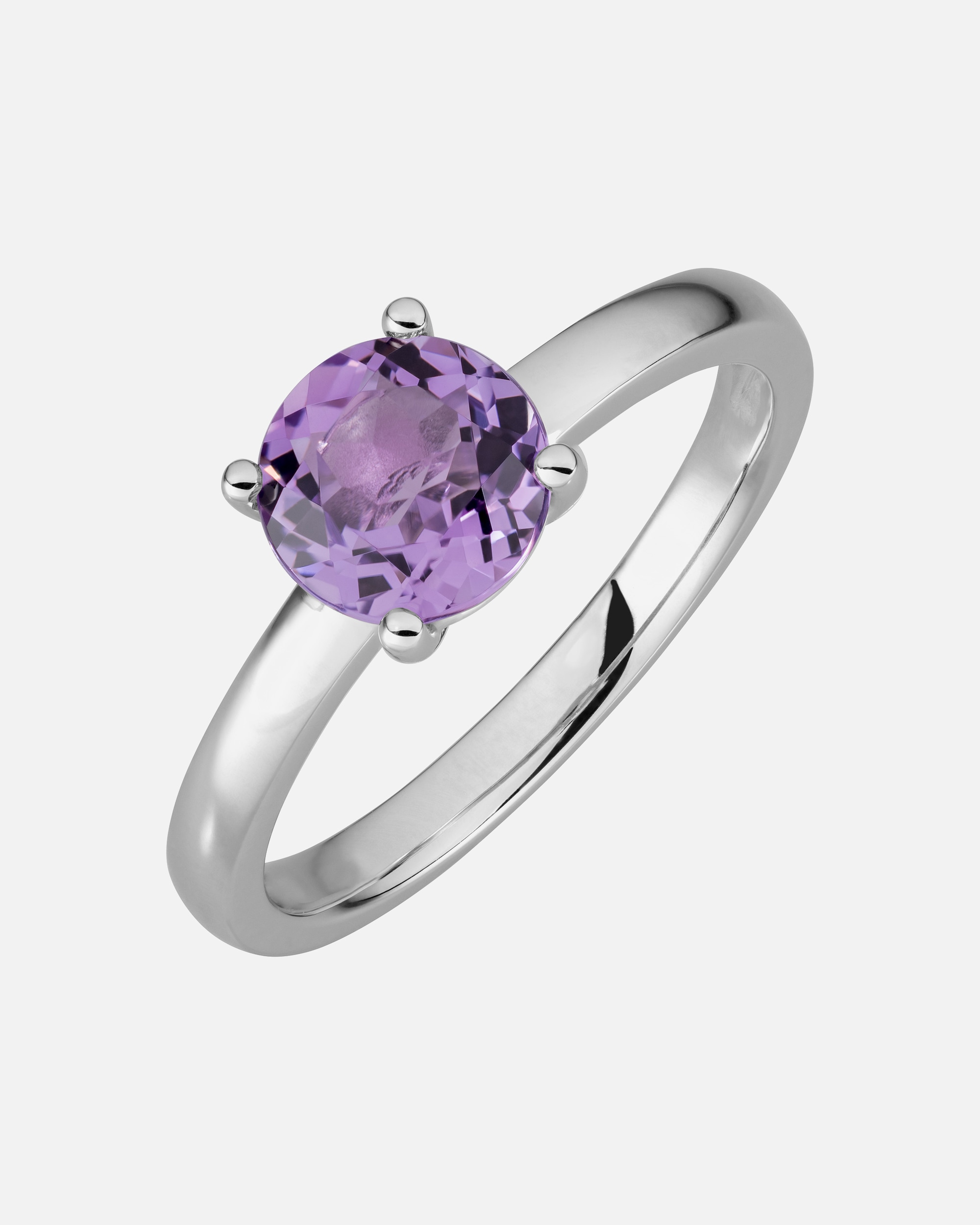 Ring für Weiblich Orolino Ring 585/- Gold Amethyst lila 054 (17,2)