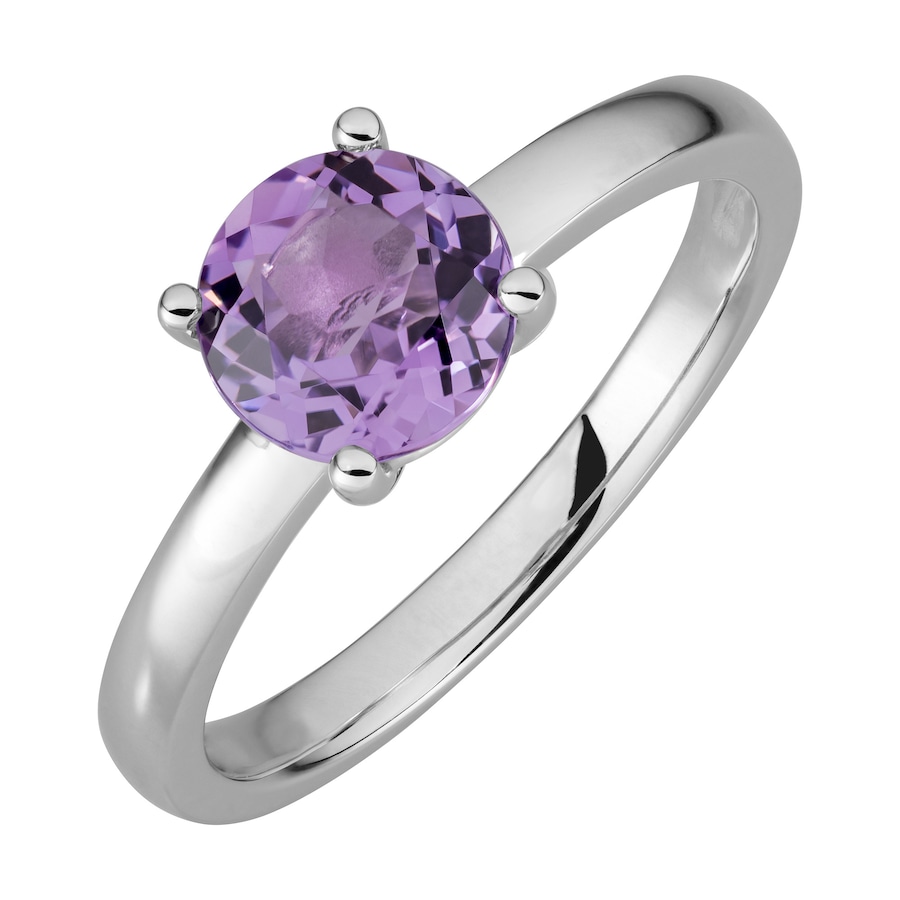 Orolino Ring 585/- Gold Amethyst lila 060 (19,1) Damen