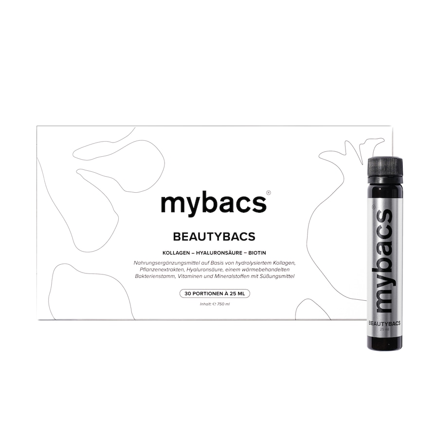 mybacs Beautybacs Kollagen - Premium Marine 3-Monats-Paket (90 Ampullen) 2250 ml