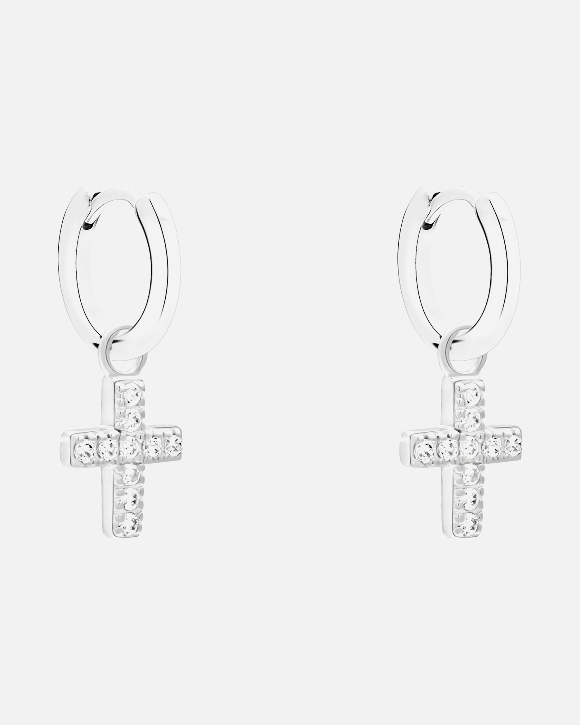 Ohrringe für Weiblich s.Oliver Creolen-Anhänger 925er Silber One Size