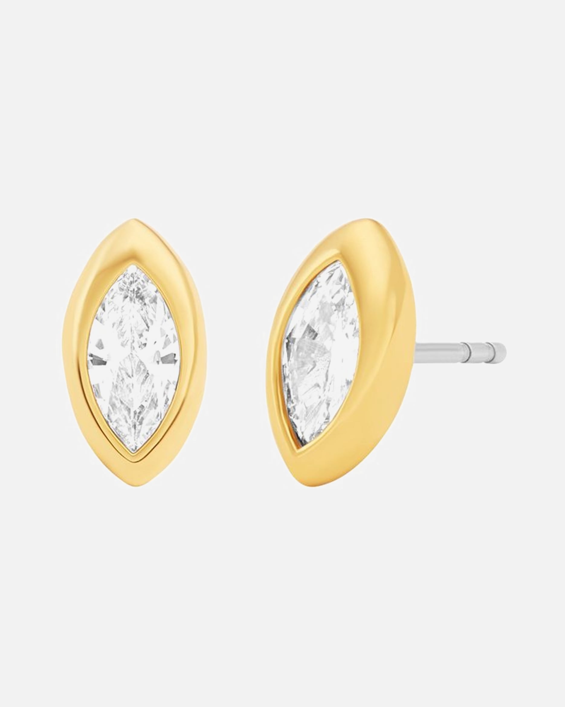 Ohrringe für Weiblich Michael Kors Default Brand Line Ohrstecker Metall gold