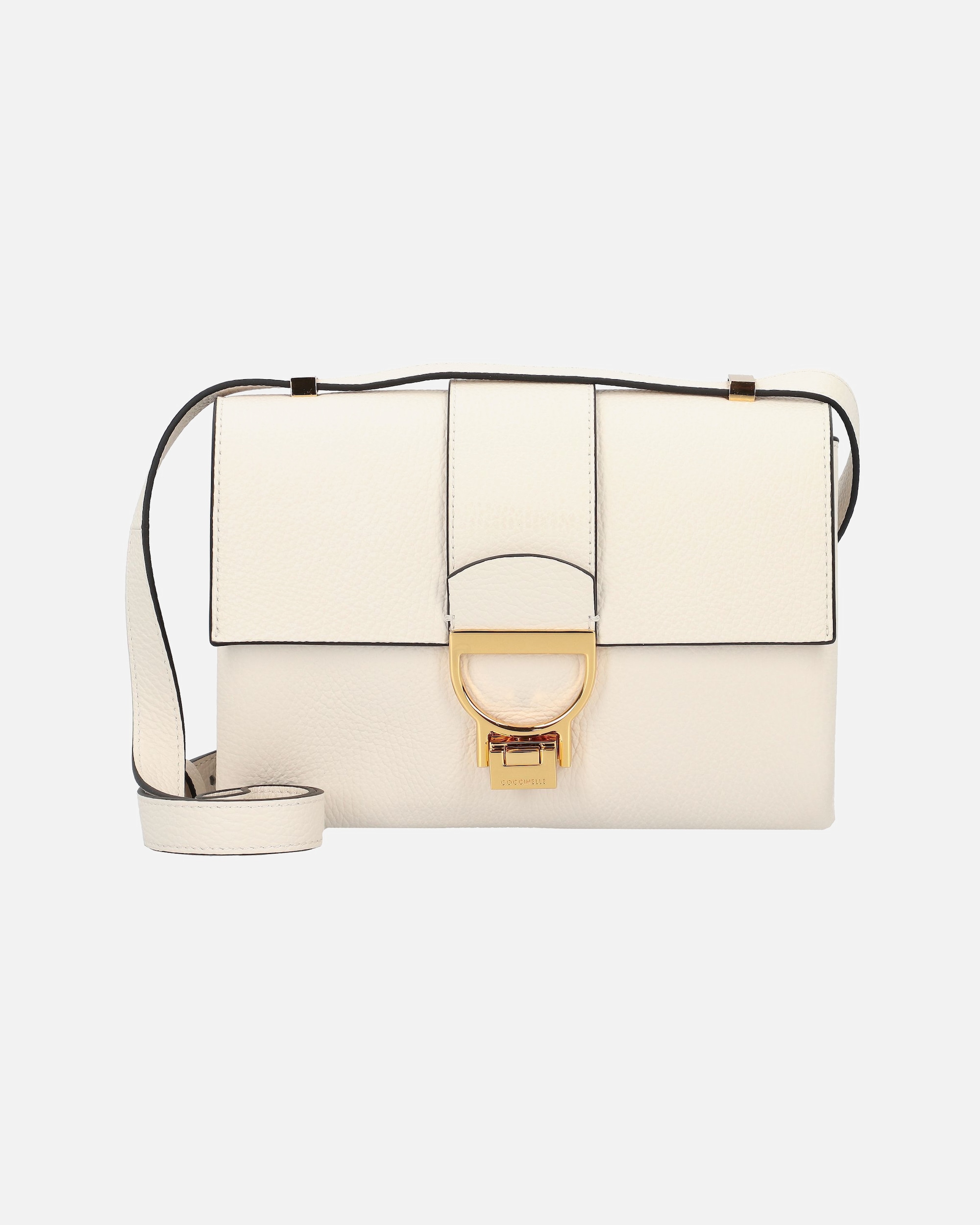 Tasche für Weiblich Coccinelle Arlettis Umhängetasche blanco