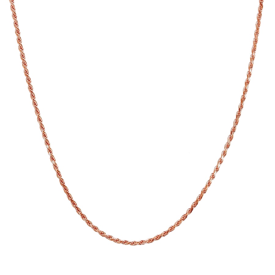 Glanzstücke München Halskette Sterling Silber in Roségold 45 cm Damen