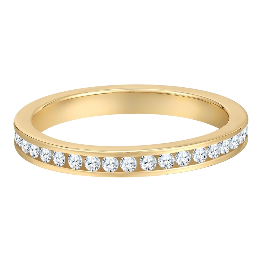 Rafaela Donata Ring aus Sterling Silber in Gelbgold mit Zirkonia 50 Damen