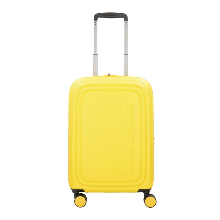 Mandarina Duck Logoduck 4-Rollen Kabinentrolley 56 cm duck yellow Gelb Herren