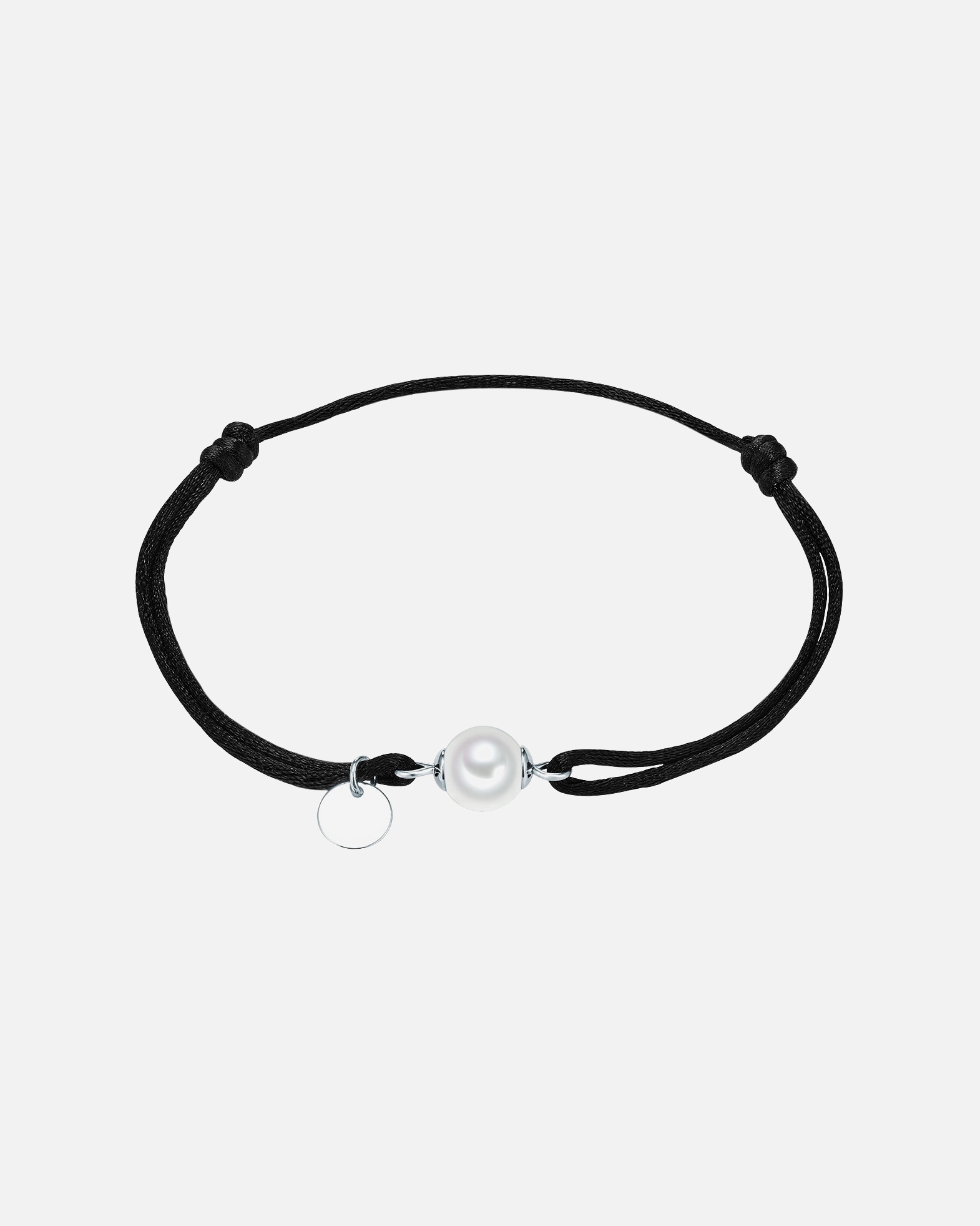 Armband für Weiblich Rafaela Donata Perlen-Armband Sterling Silber Muschelkernperle in Silber 17,0 - 22,0 cm, flexibel einstellbar