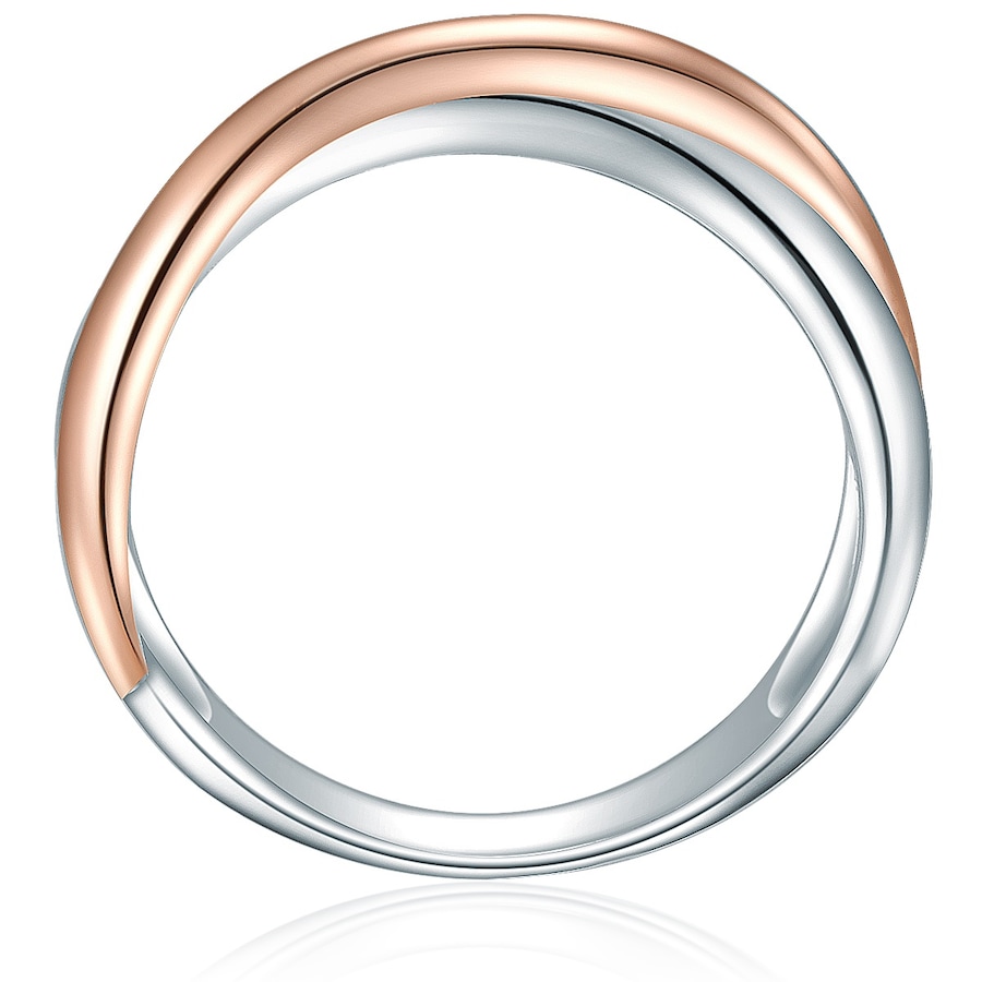 Rafaela Donata Ring Sterling Silber in Silber/Roségold 54 Damen
