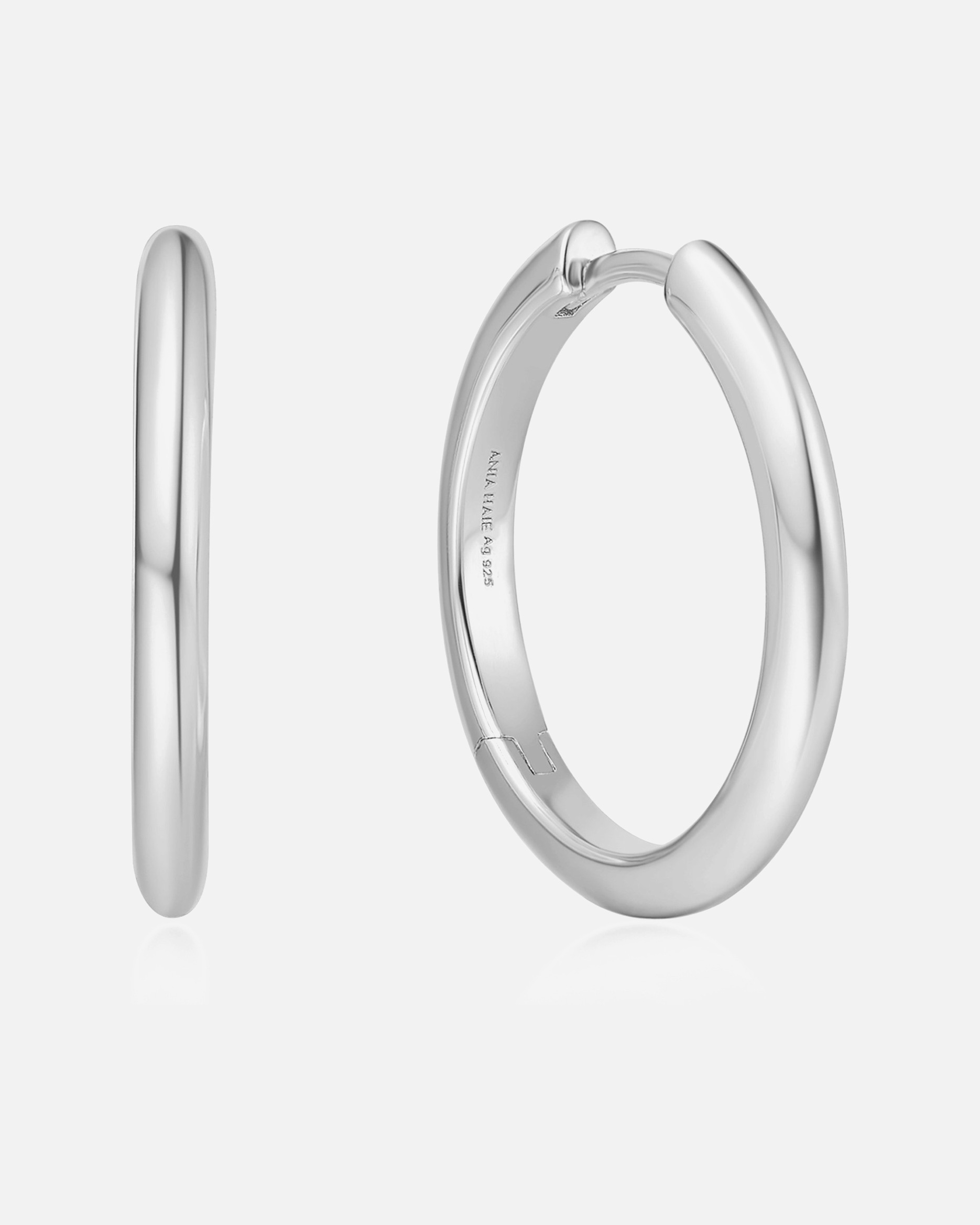 Ohrringe für Weiblich Ania Haie Creolen 925er Silber silber