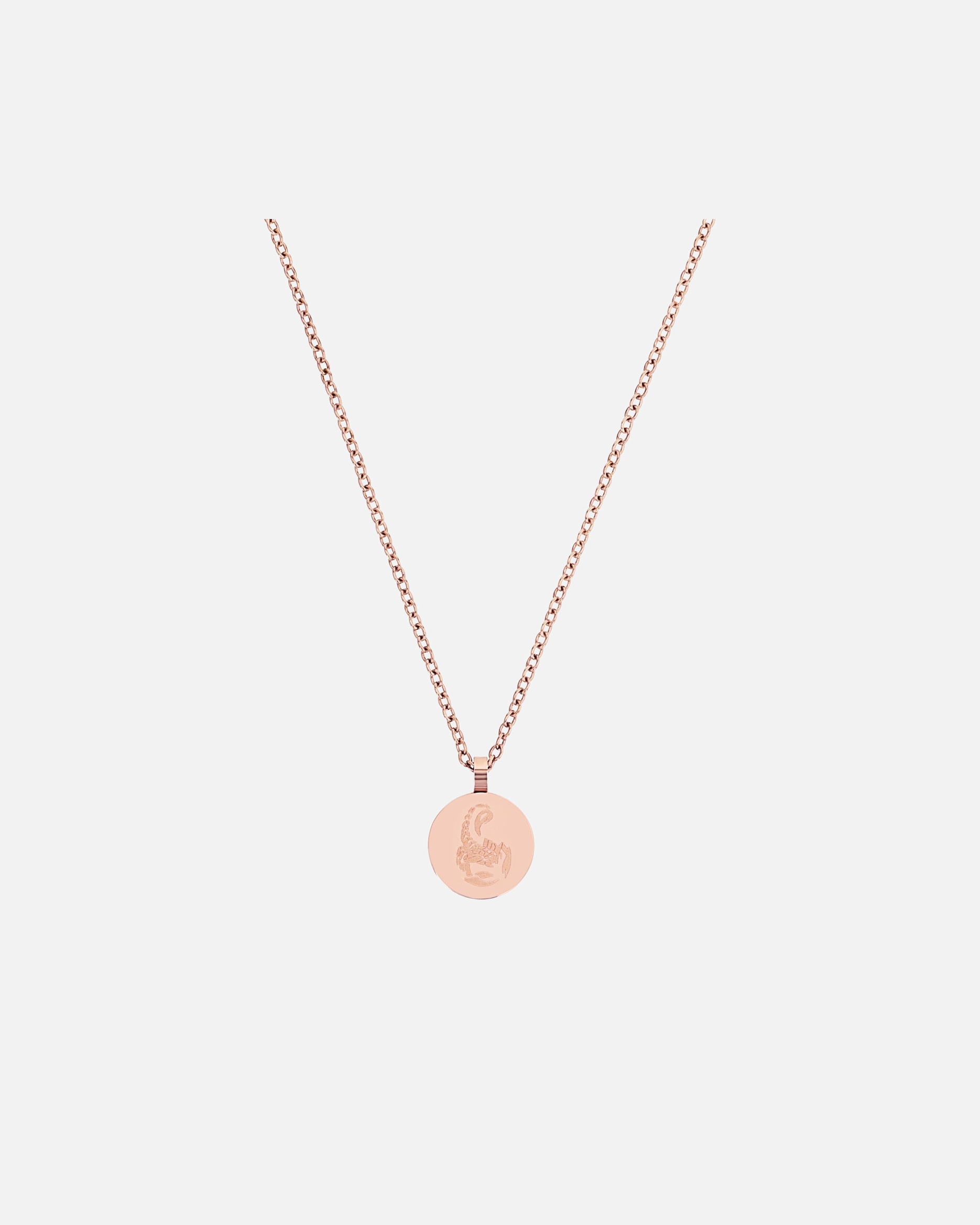 Halskette für Unisex amor Kette mit Anhänger Roségold