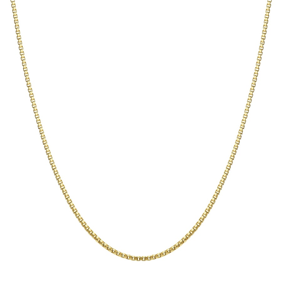 Lucardi Halskette 585 Gold - goldfarbig 50.0mm Damen