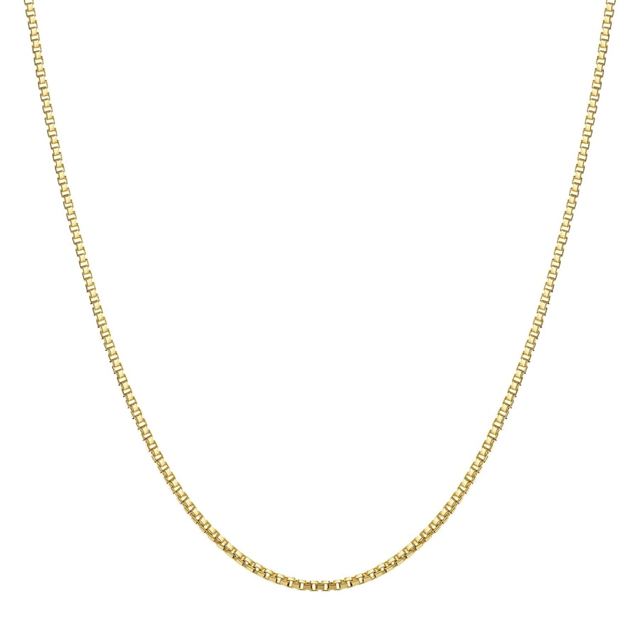 Lucardi Halskette 585 Gold - goldfarbig 60.0mm Damen
