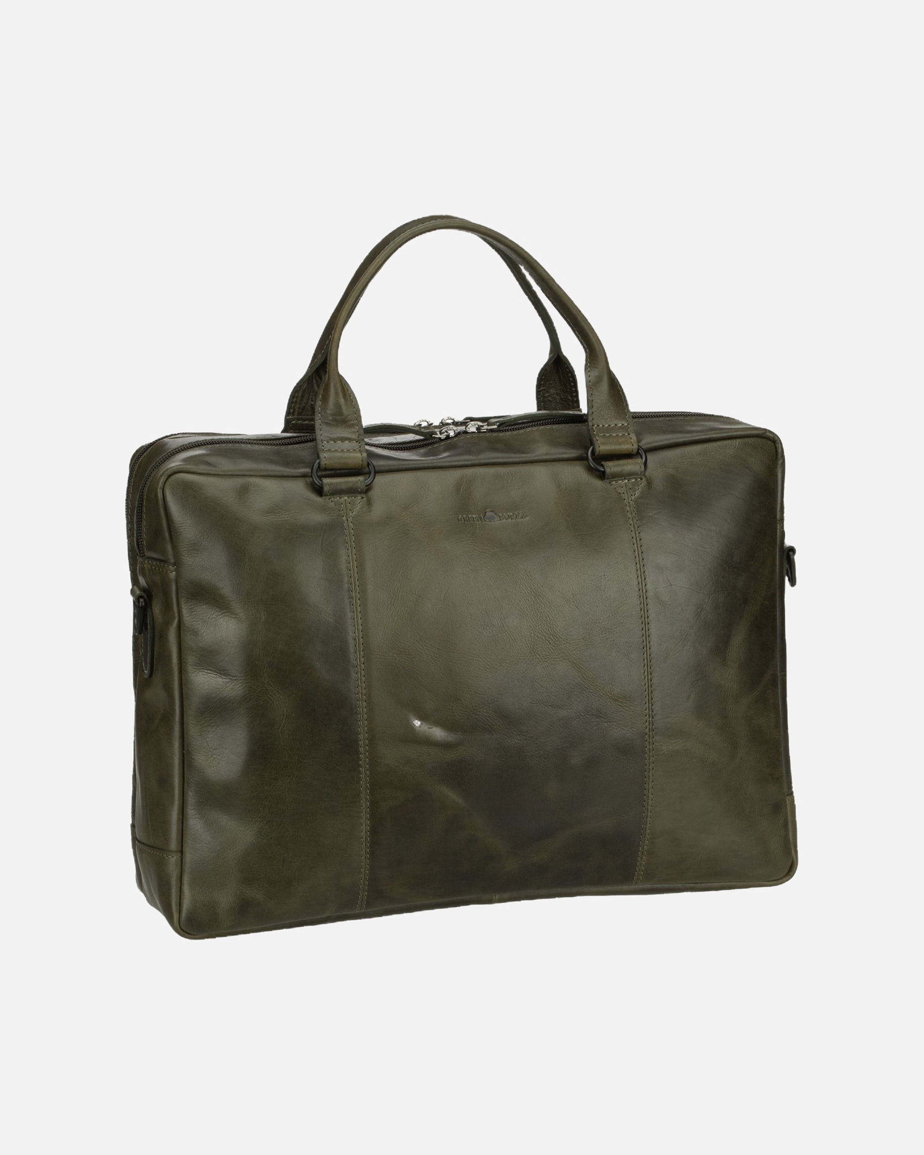 Laptoptasche für Unisex Greenburry Aktentasche Newport Business Tasche British Green