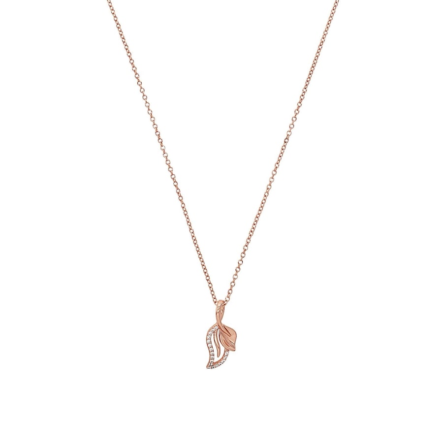 amor Kette mit Anhänger Roségold Damen