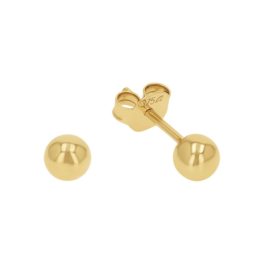 amor Ohrstecker gold Weiss