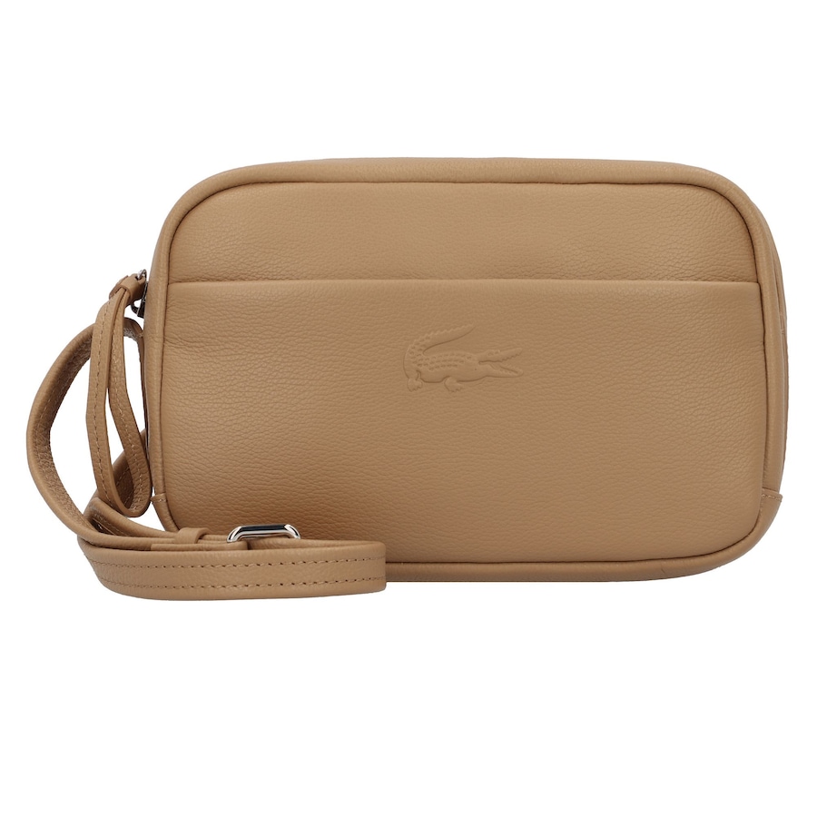 Lacoste City Court Umhängetasche warm beige Hellbraun Damen