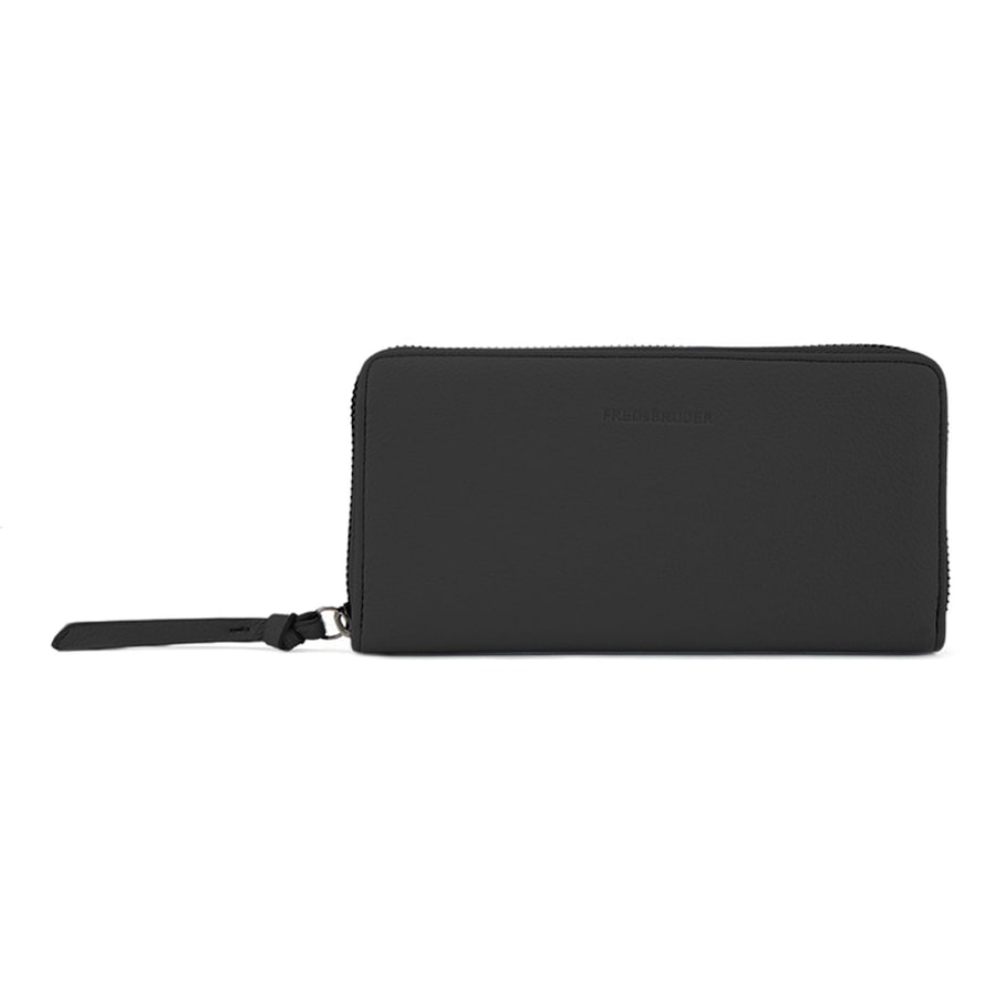FREDsBRUDER Bestie Geldbörse Leder 19 cm black 1 Schwarz Damen