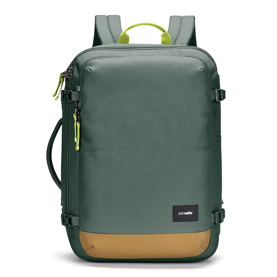Pacsafe Rucksack GO 34L Carry-On Grün